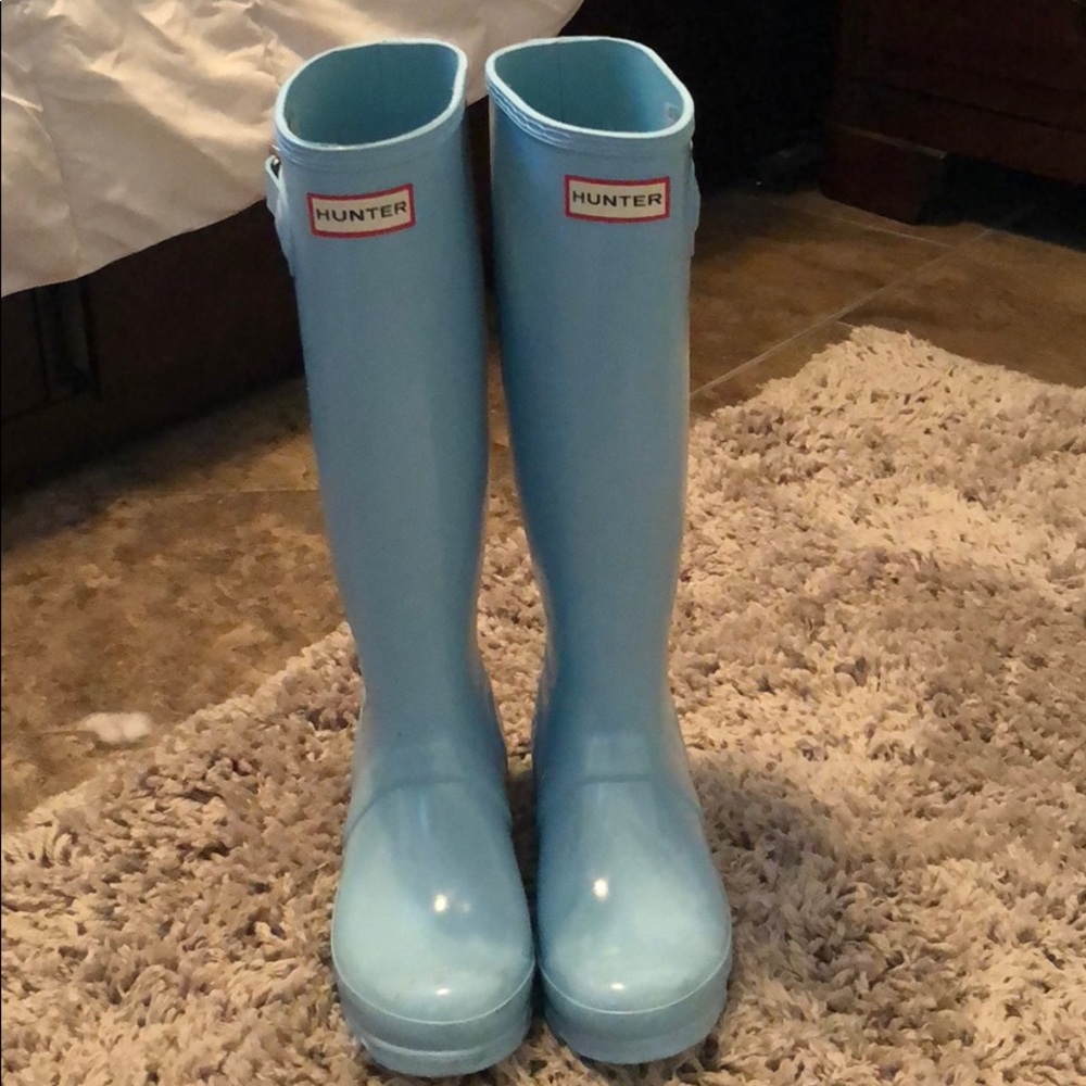 Hunter rain boots